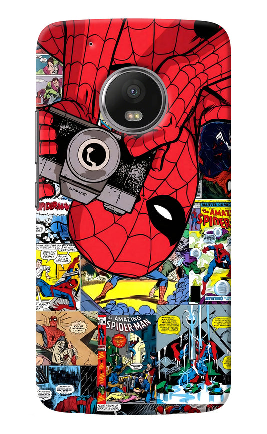Spider Man Moto G5 plus Back Cover