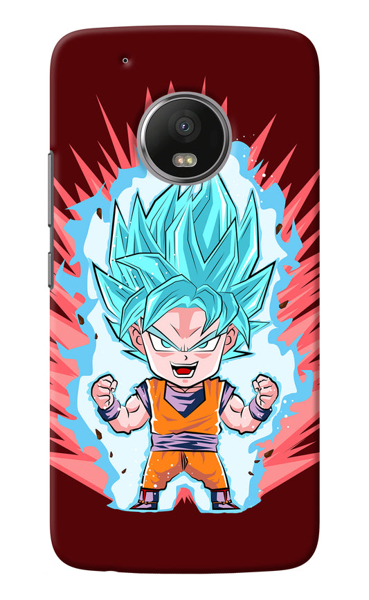 Goku Little Moto G5 plus Back Cover