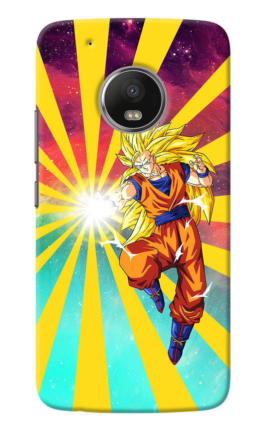Goku Super Saiyan Moto G5 plus Back Cover