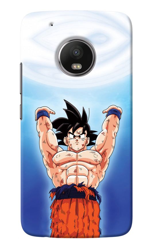 Goku Power Moto G5 plus Back Cover
