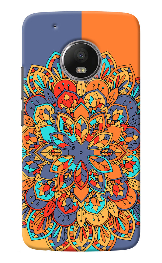 Color Mandala Moto G5 plus Back Cover