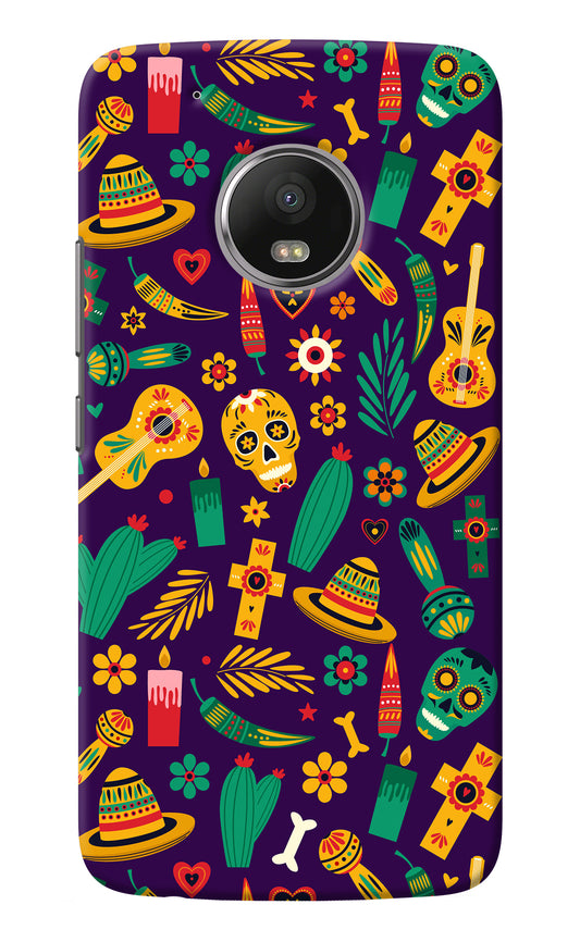 Mexican Artwork Moto G5 plus Back Cover