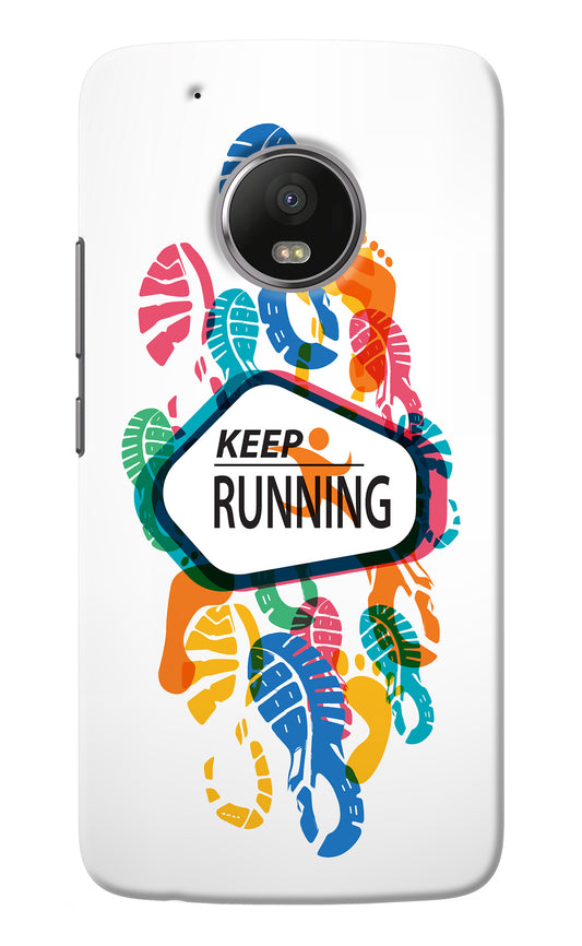 Keep Running Moto G5 plus Back Cover