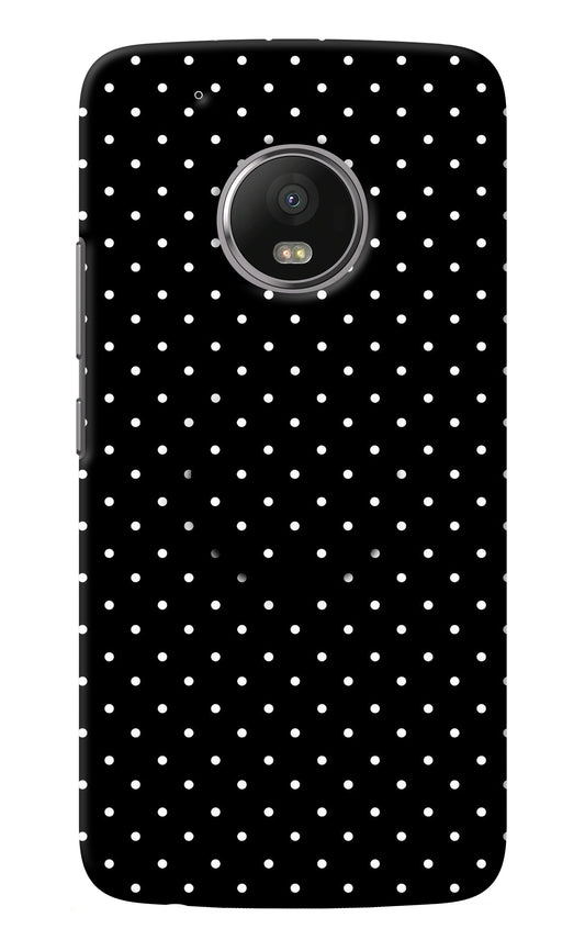 White Dots Moto G5 plus Pop Case