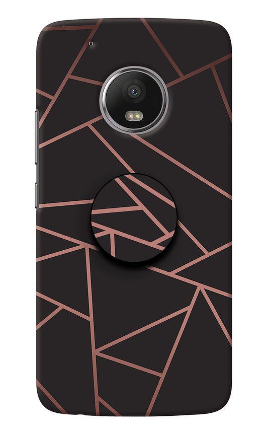 Geometric Pattern Moto G5 plus Pop Case