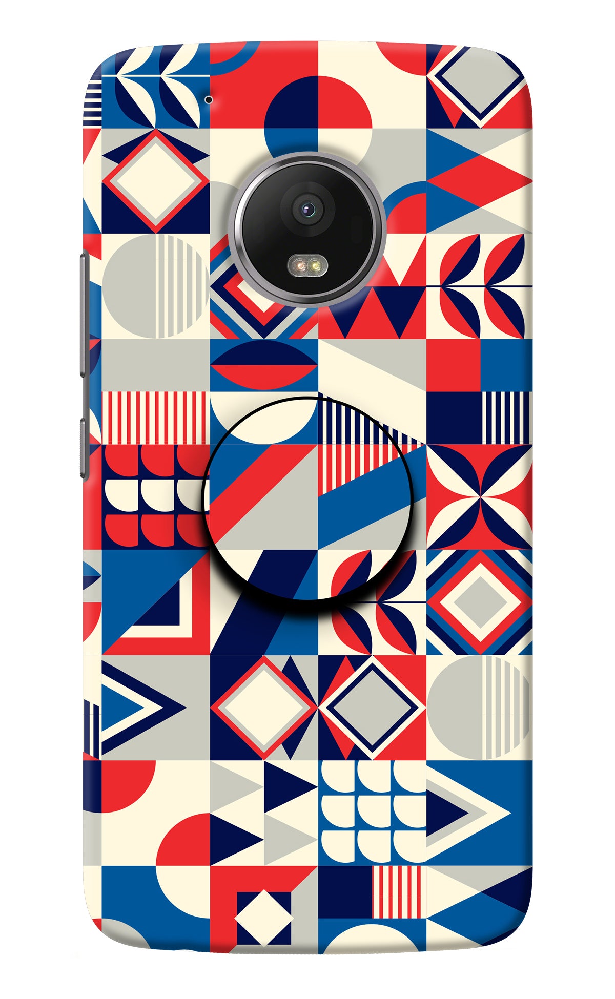 Colorful Pattern Moto G5 plus Pop Case