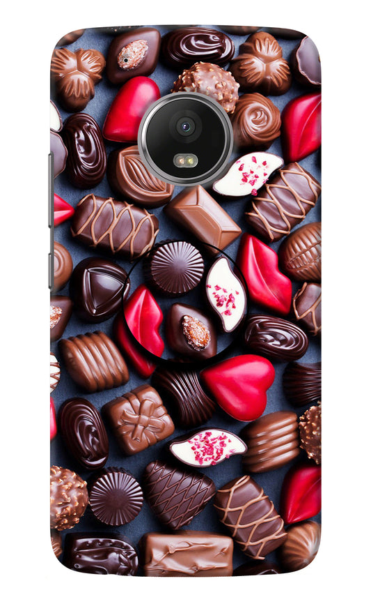 Chocolates Moto G5 plus Pop Case