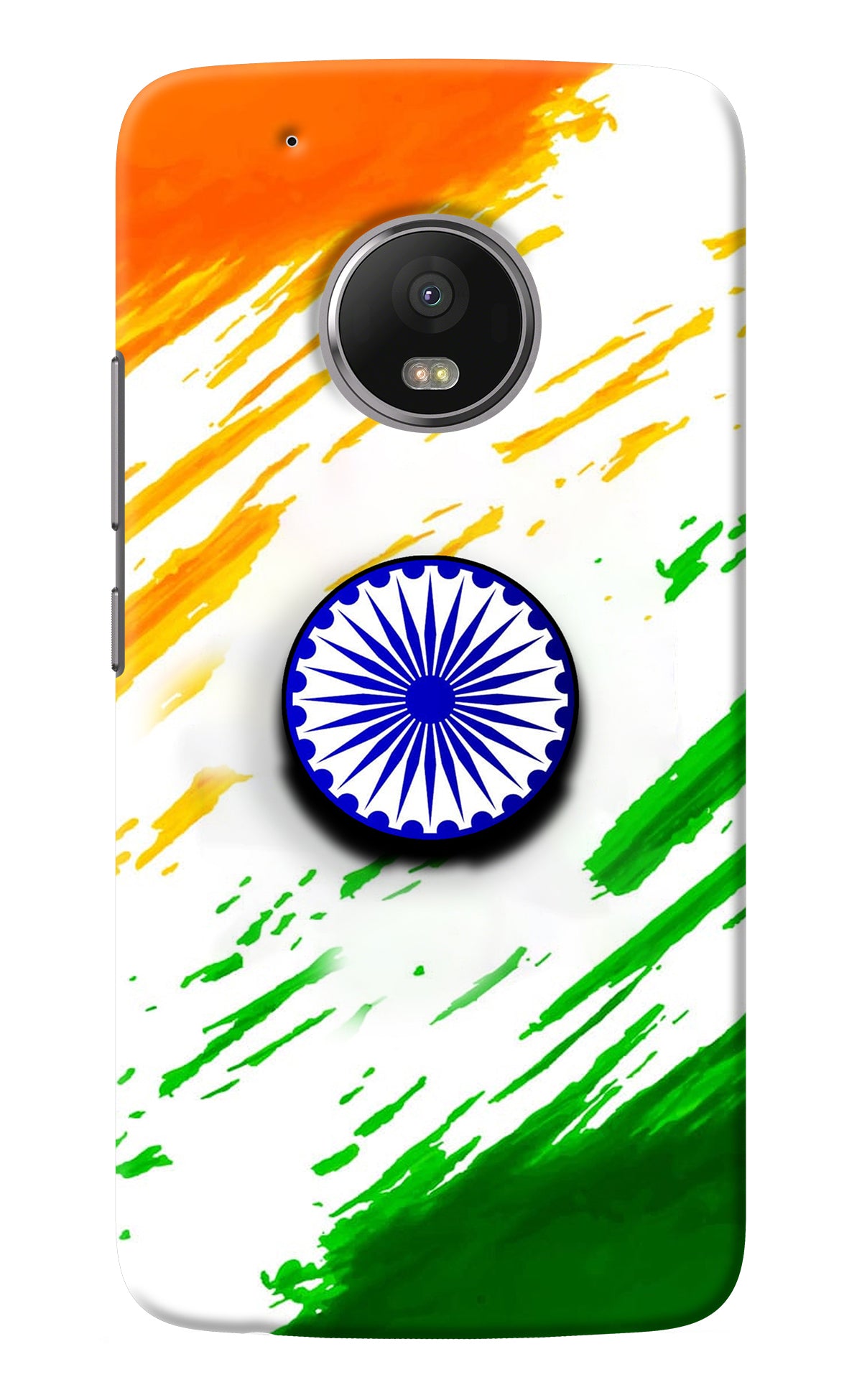 Indian Flag Ashoka Chakra Moto G5 plus Pop Case