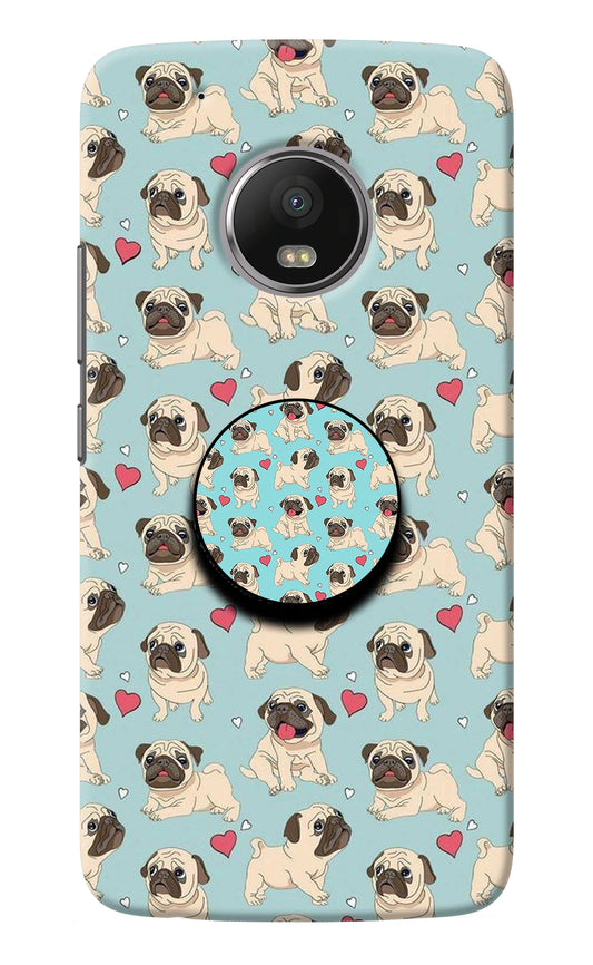 Pug Dog Moto G5 plus Pop Case