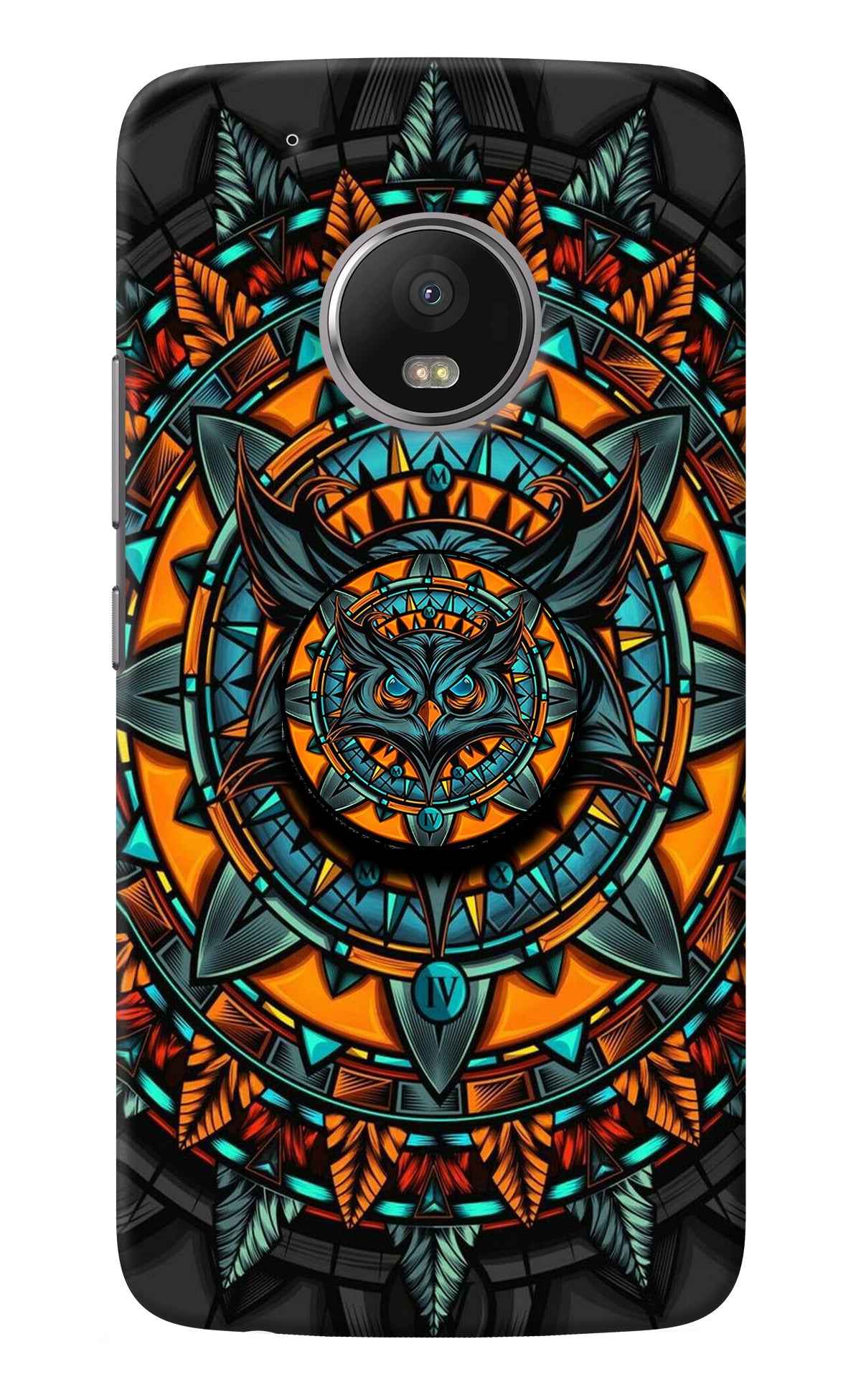 Angry Owl Moto G5 plus Pop Case