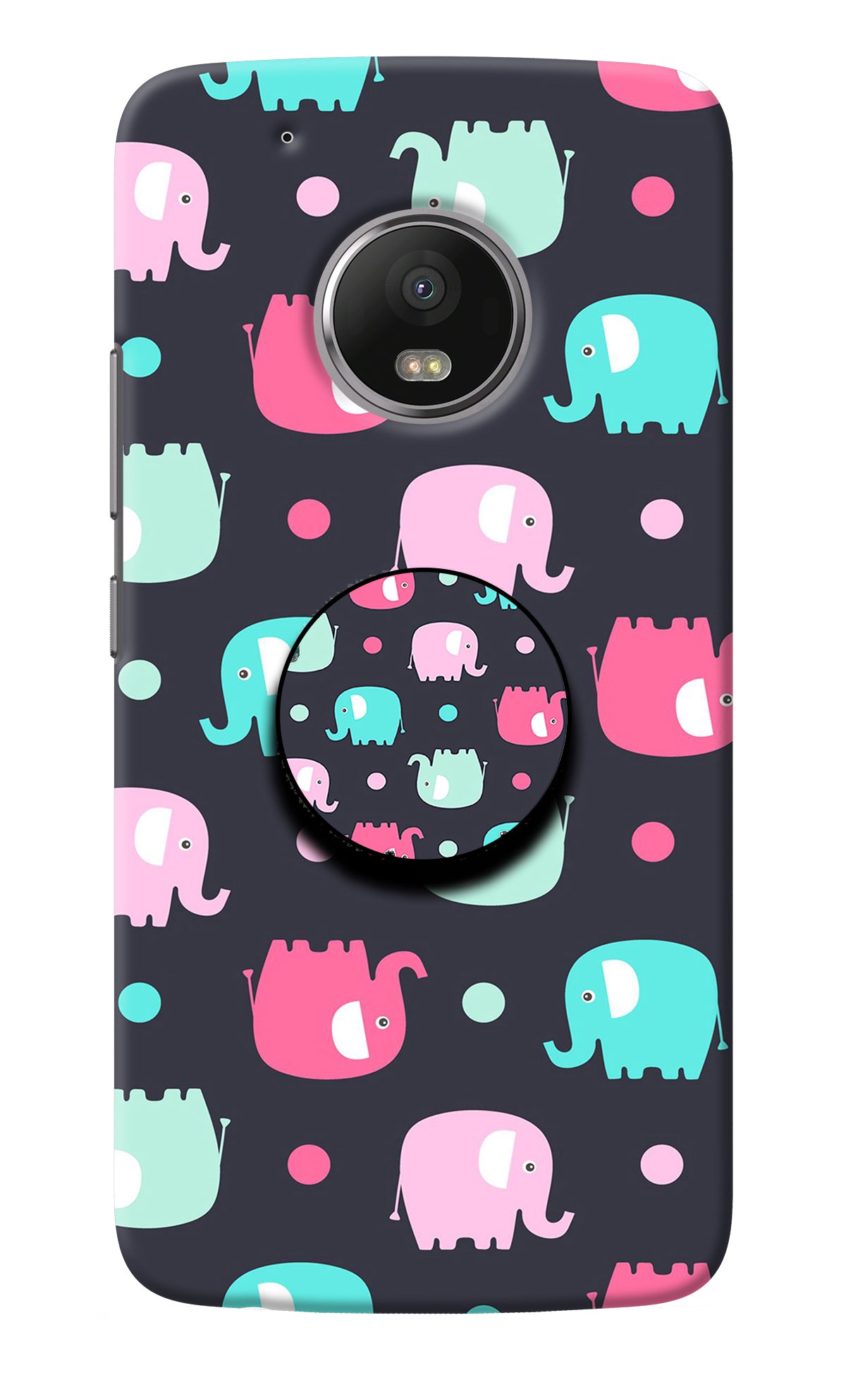 Baby Elephants Moto G5 plus Pop Case