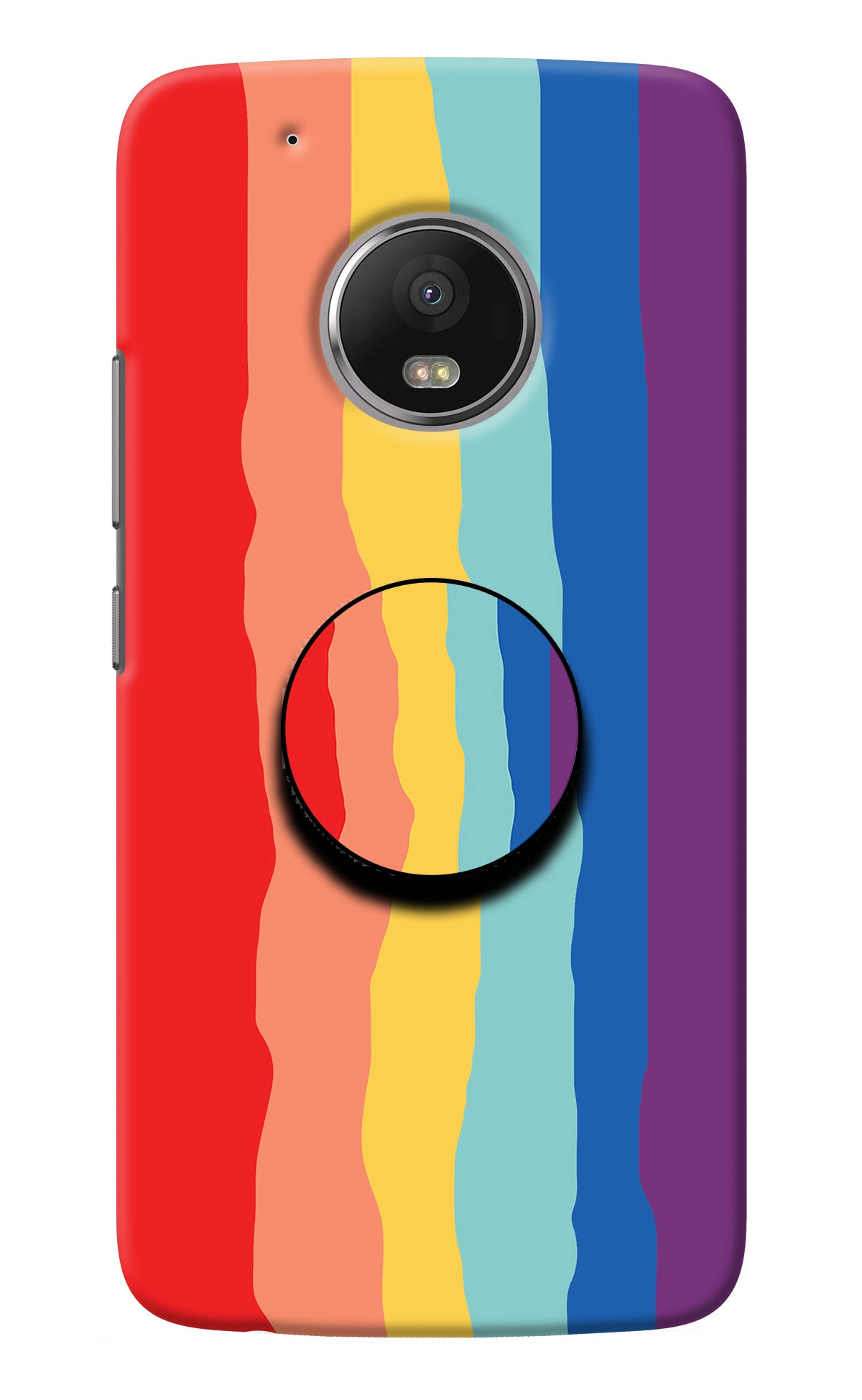 Rainbow Moto G5 plus Pop Case