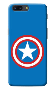 Captain America Logo Oneplus 5 Back Cover