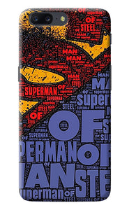 Superman Oneplus 5 Back Cover