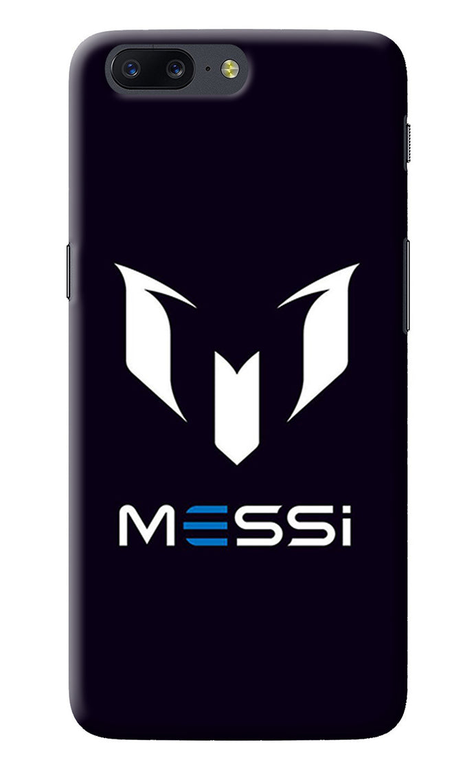 Messi Logo Oneplus 5 Back Cover