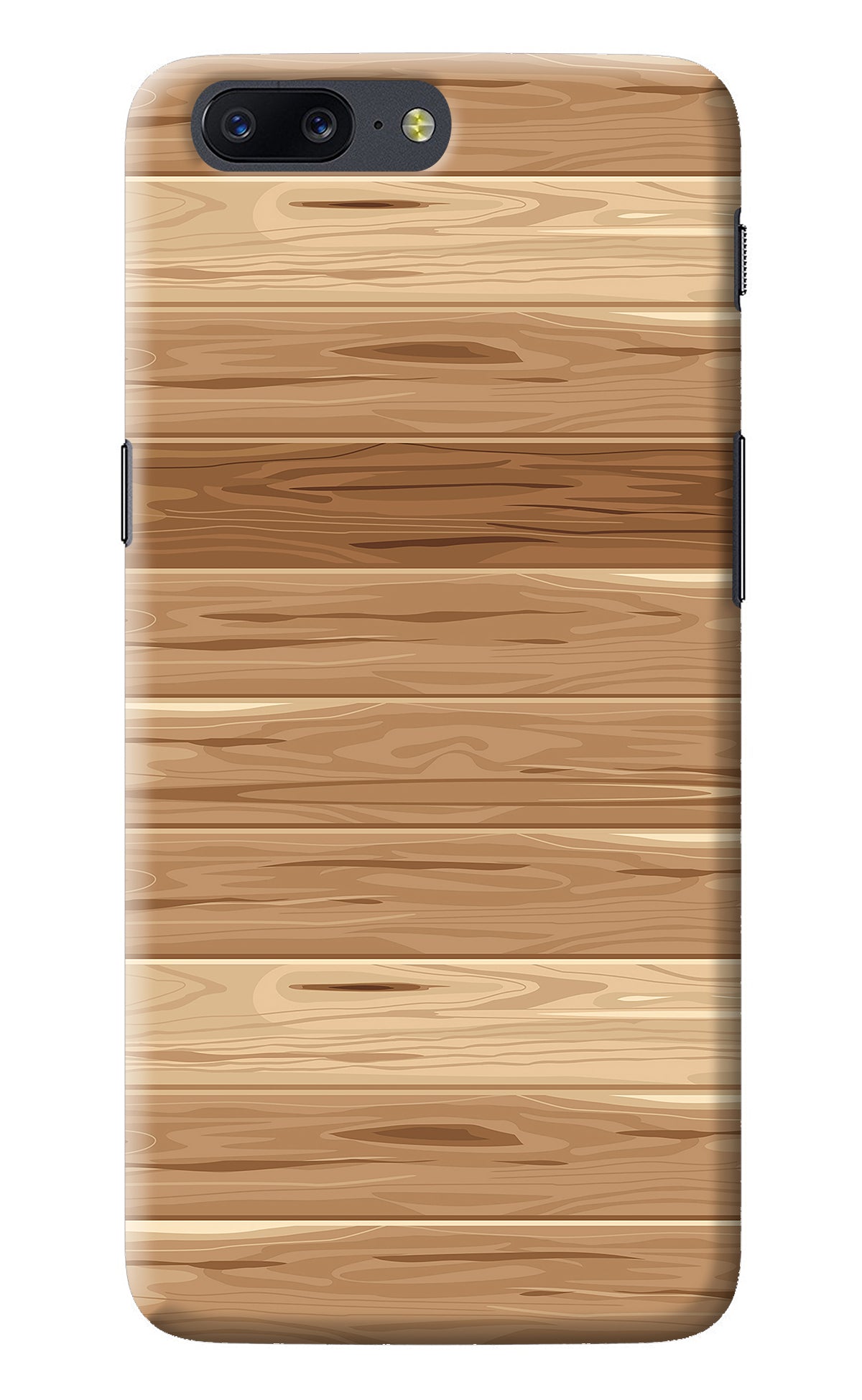 Wooden Vector Oneplus 5 Back Cover