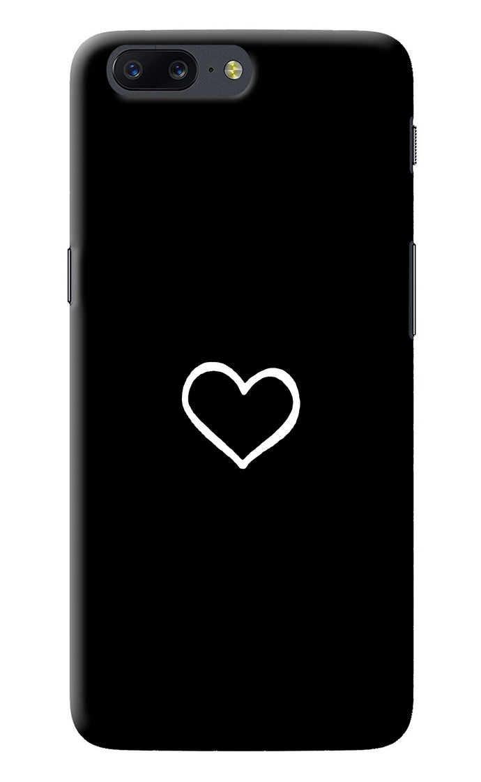 Heart Oneplus 5 Back Cover