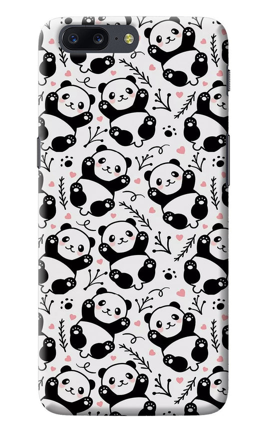 Cute Panda Oneplus 5 Back Cover