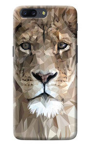 Lion Art Oneplus 5 Back Cover