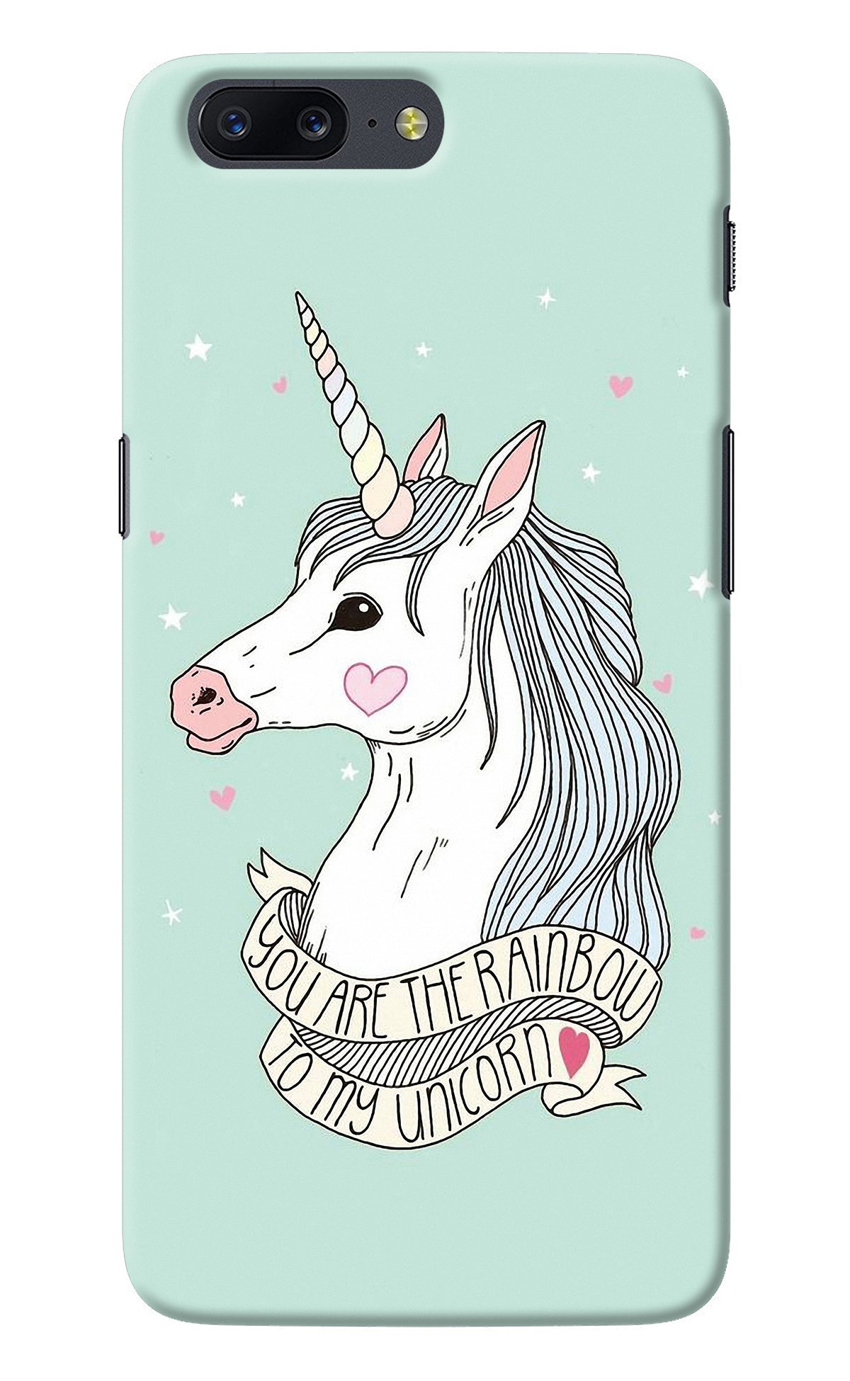 Unicorn Wallpaper Oneplus 5 Back Cover