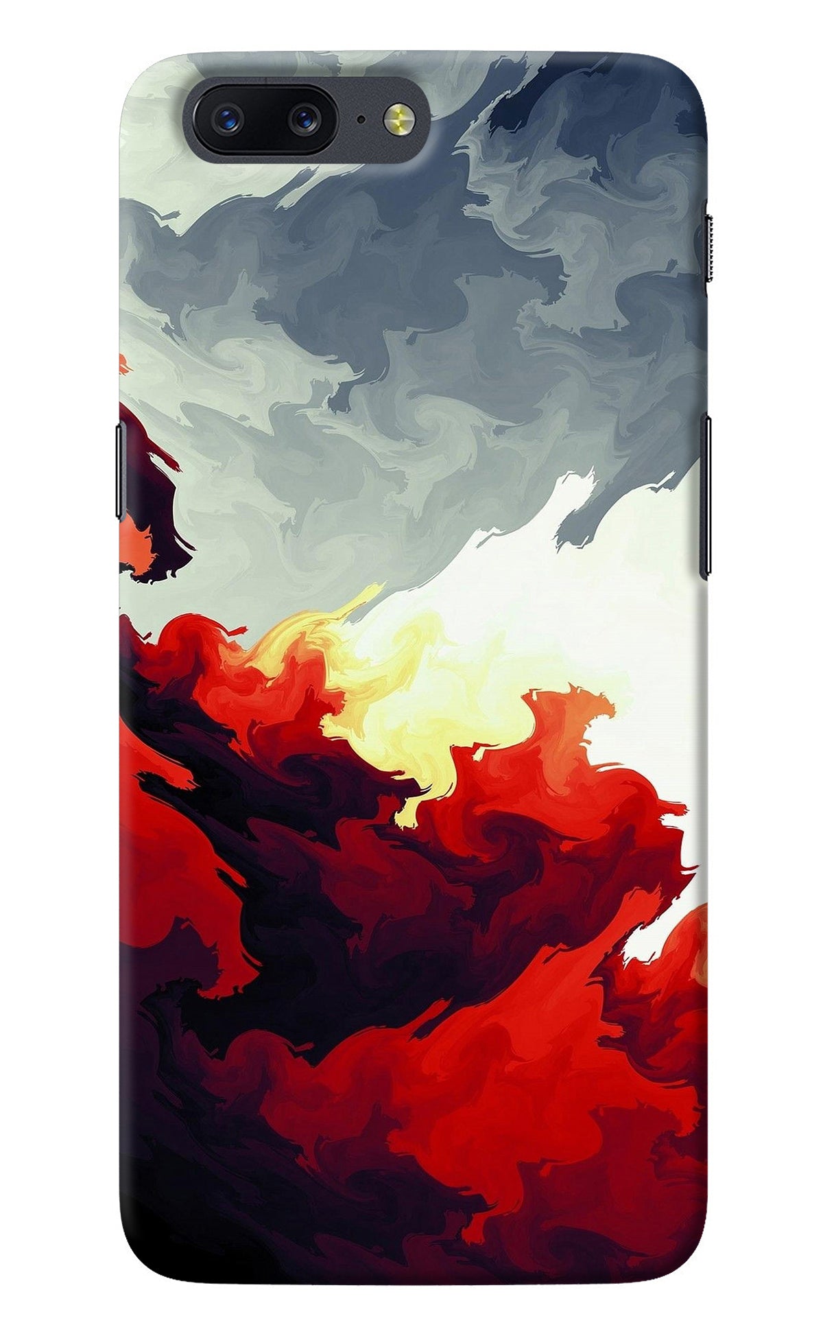 Fire Cloud Oneplus 5 Back Cover