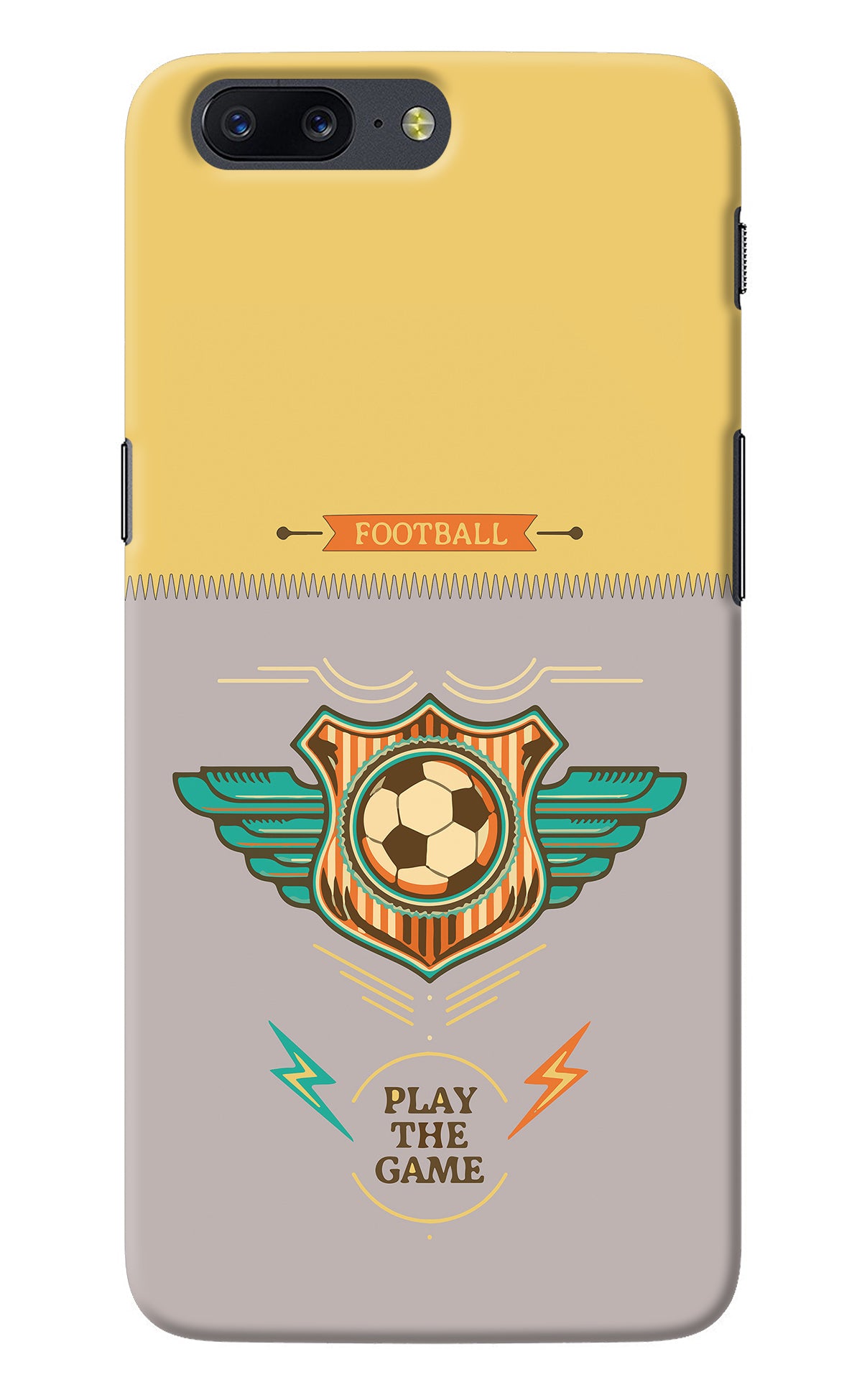 Football Oneplus 5 Back Cover