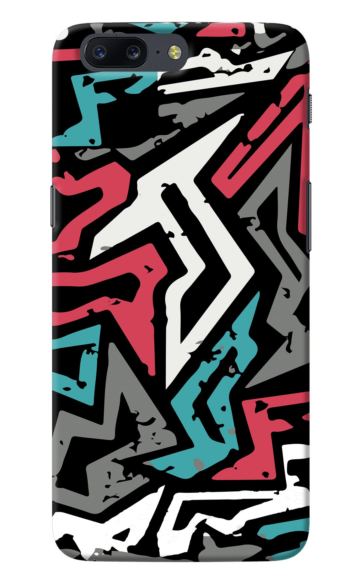 Geometric Graffiti Oneplus 5 Back Cover