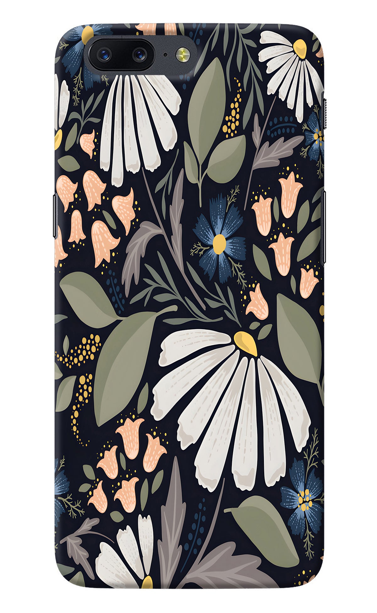 Flowers Art Oneplus 5 Back Cover