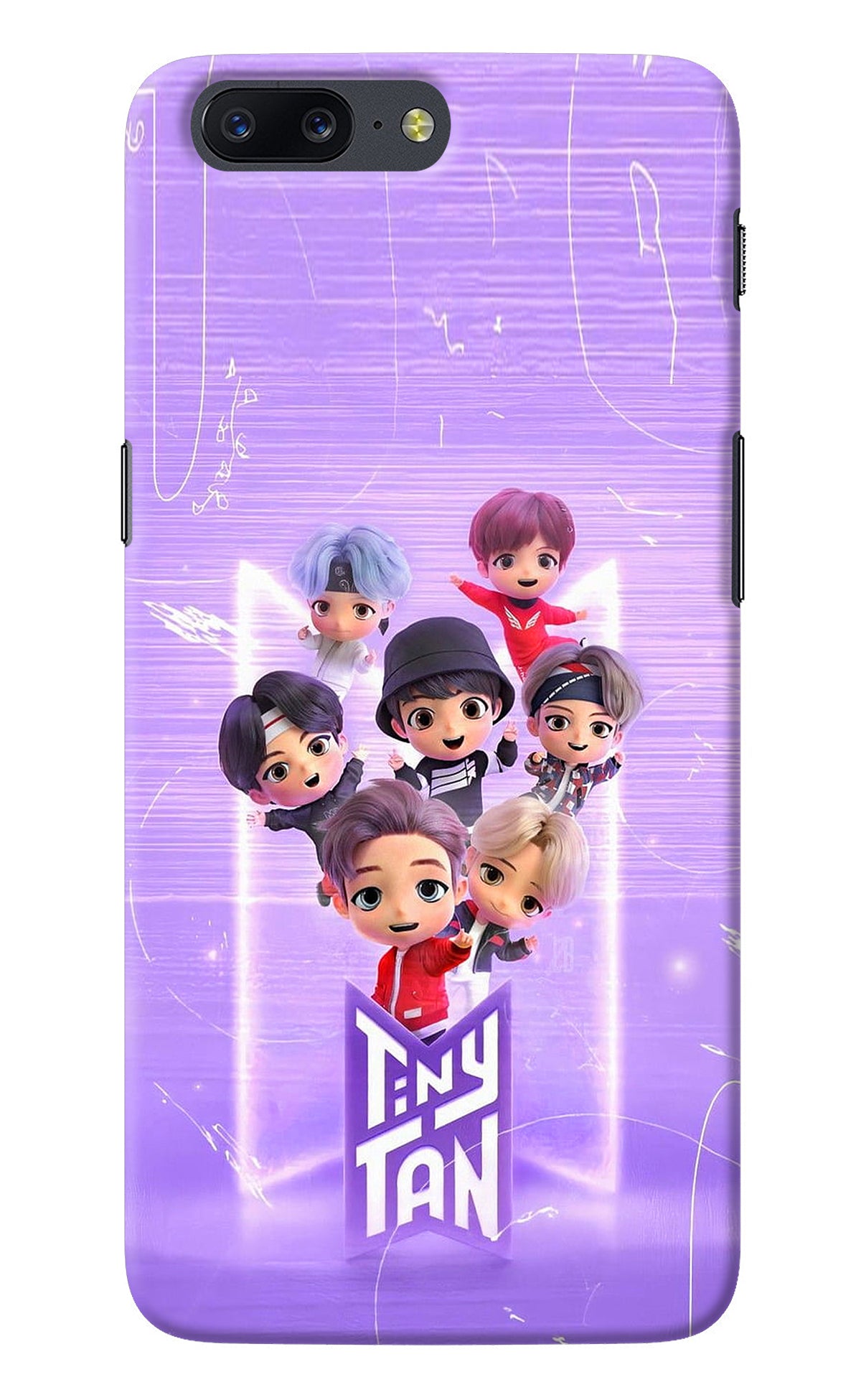 BTS Tiny Tan Oneplus 5 Back Cover