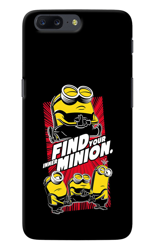 Find your inner Minion Oneplus 5 Back Cover