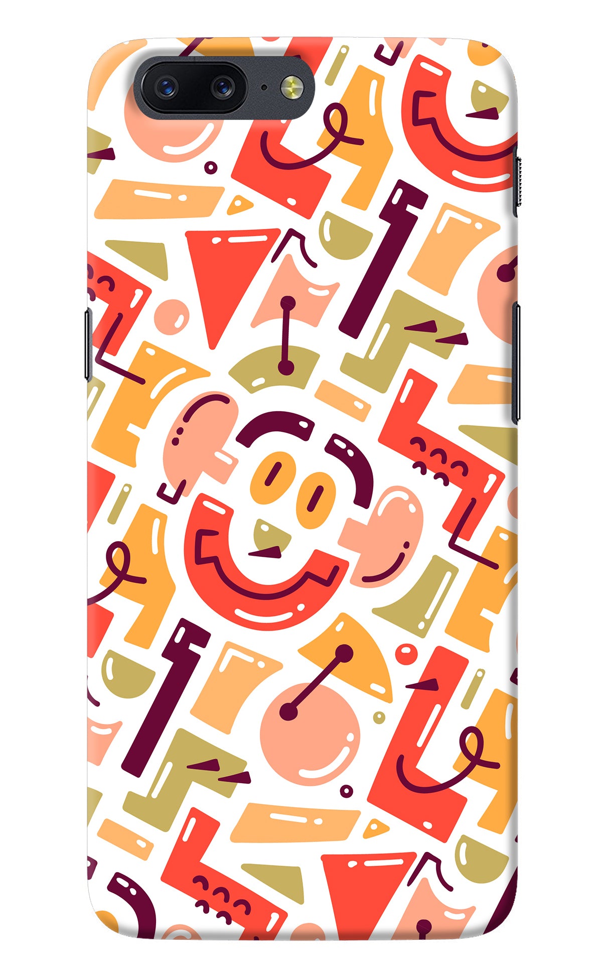 Doodle Pattern Oneplus 5 Back Cover