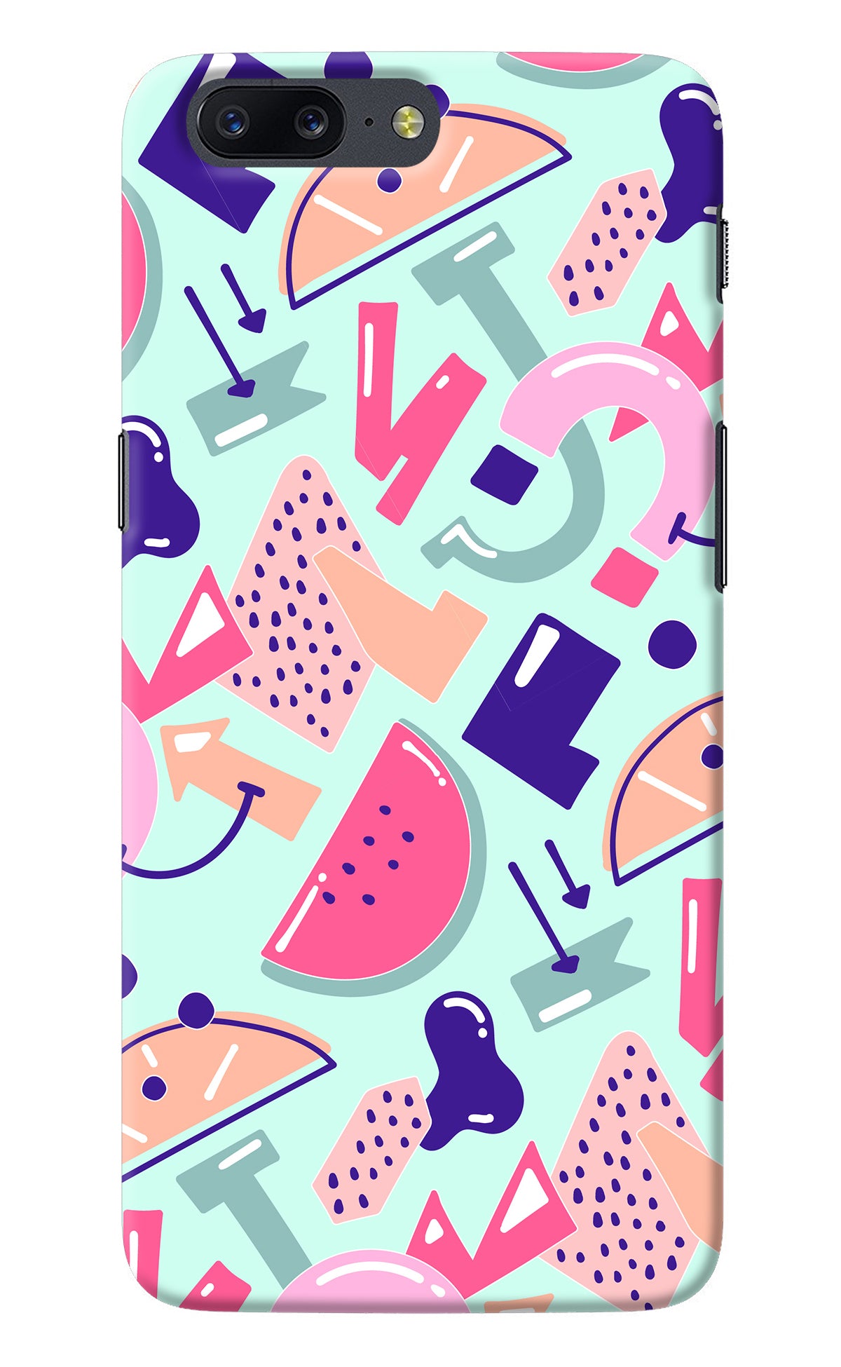 Doodle Pattern Oneplus 5 Back Cover