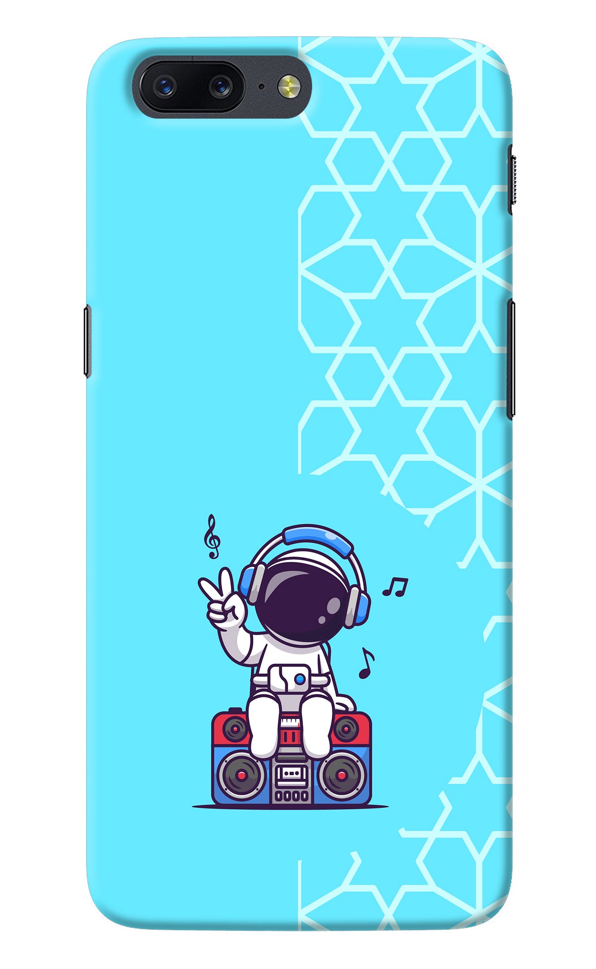 Cute Astronaut Chilling Oneplus 5 Back Cover