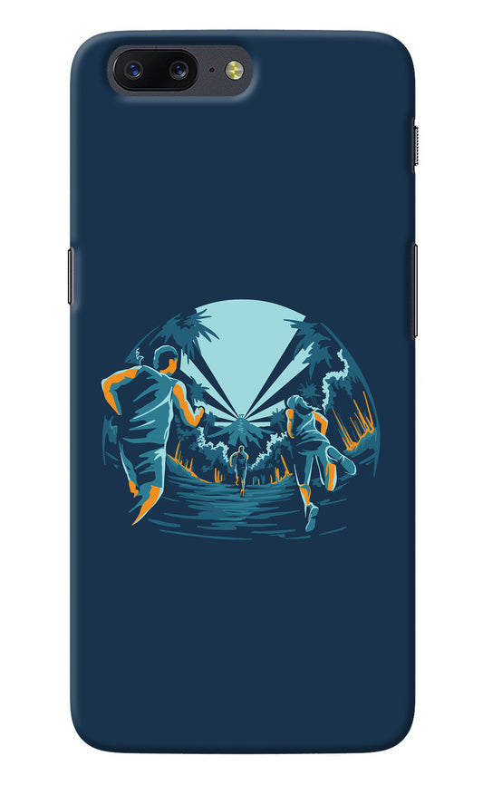 Team Run Oneplus 5 Back Cover