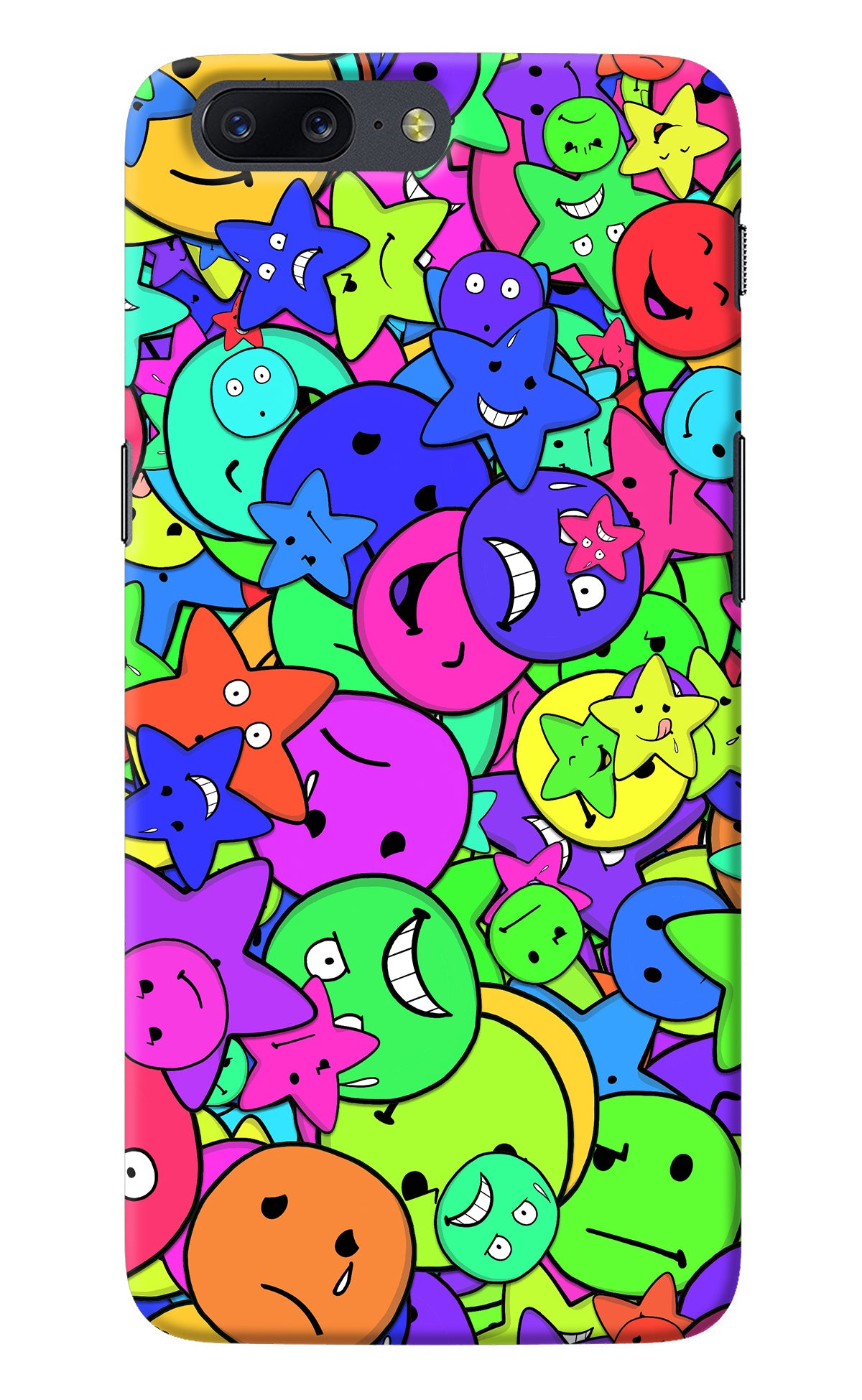 Fun Doodle Oneplus 5 Back Cover