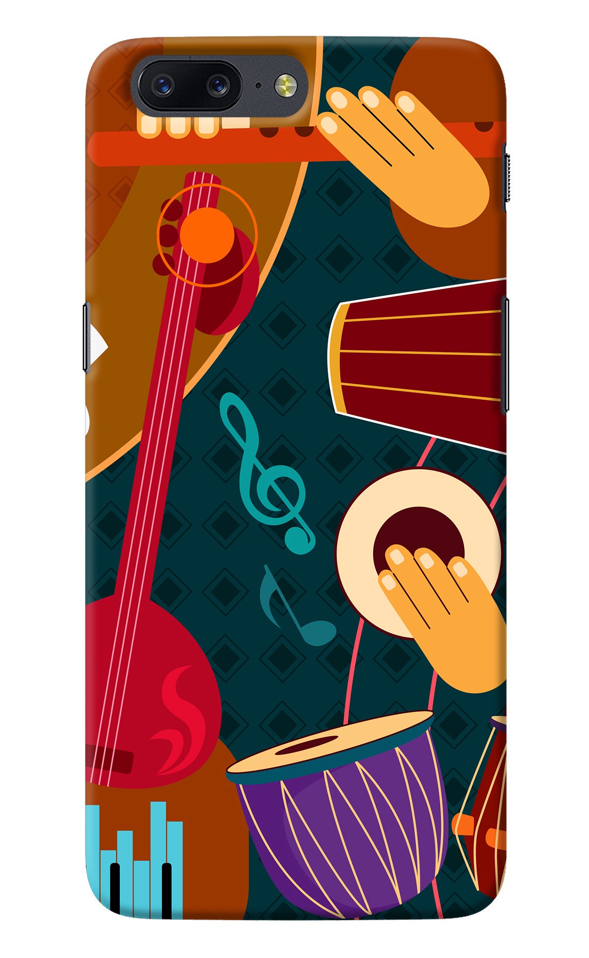 Music Instrument Oneplus 5 Back Cover