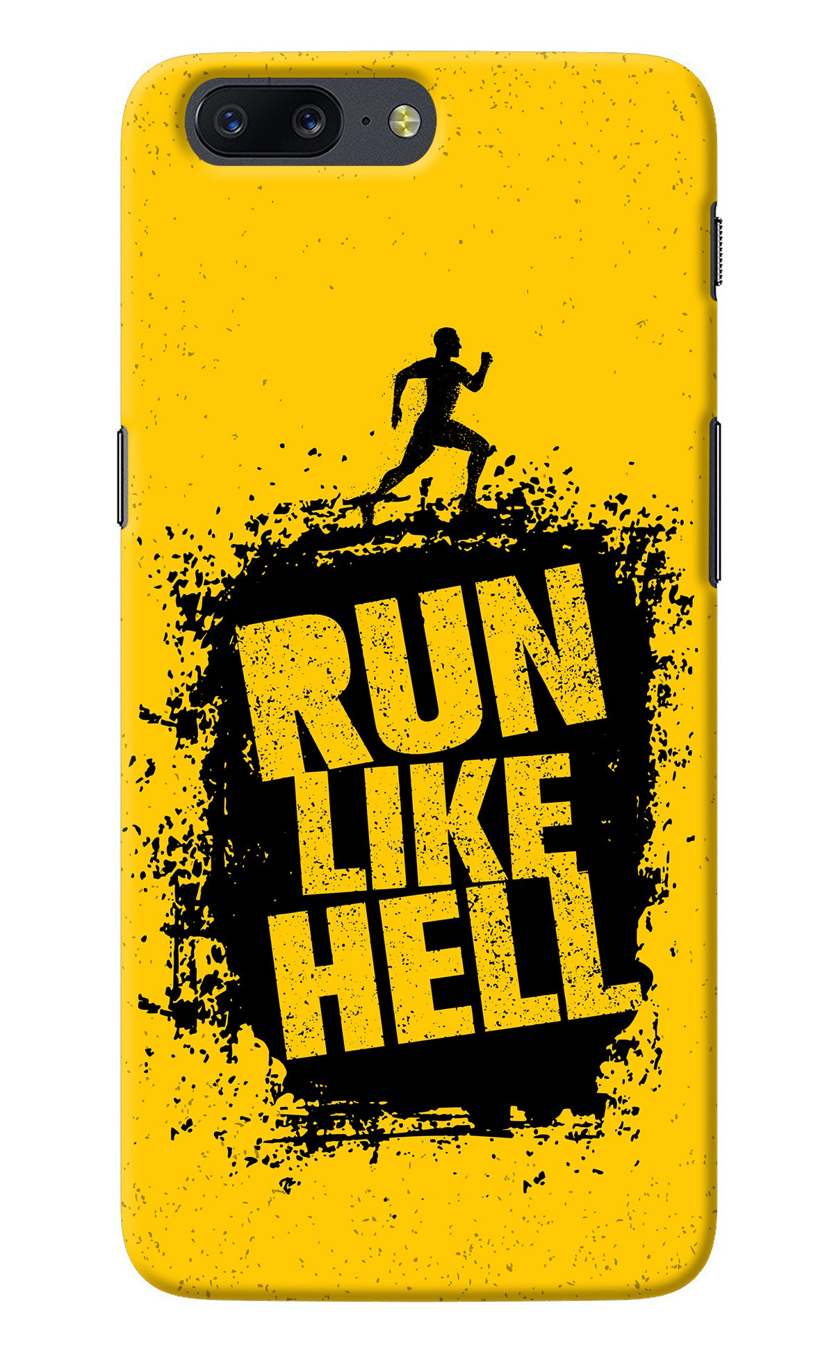 Run Like Hell Oneplus 5 Back Cover