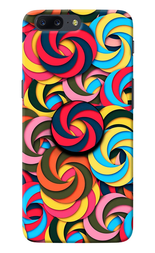 Spiral Pattern Oneplus 5 Pop Case