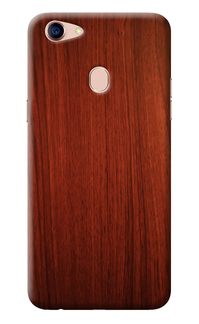 Wooden Plain Pattern Oppo F5 Back Cover