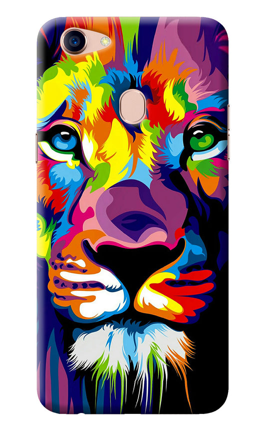 Lion Oppo F5 Back Cover