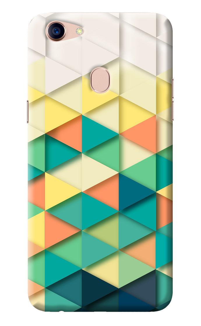 Abstract Oppo F5 Back Cover