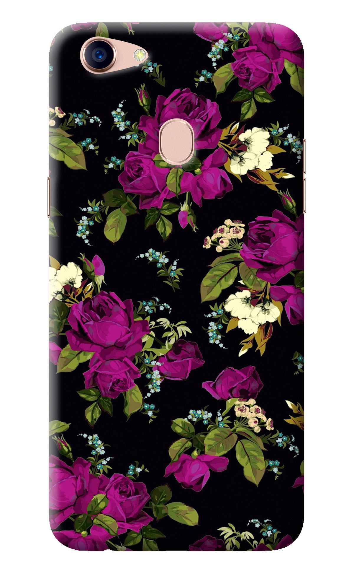 Flowers Oppo F5 Back Cover