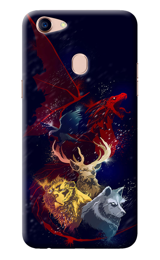 Game Of Thrones Oppo F5 Back Cover