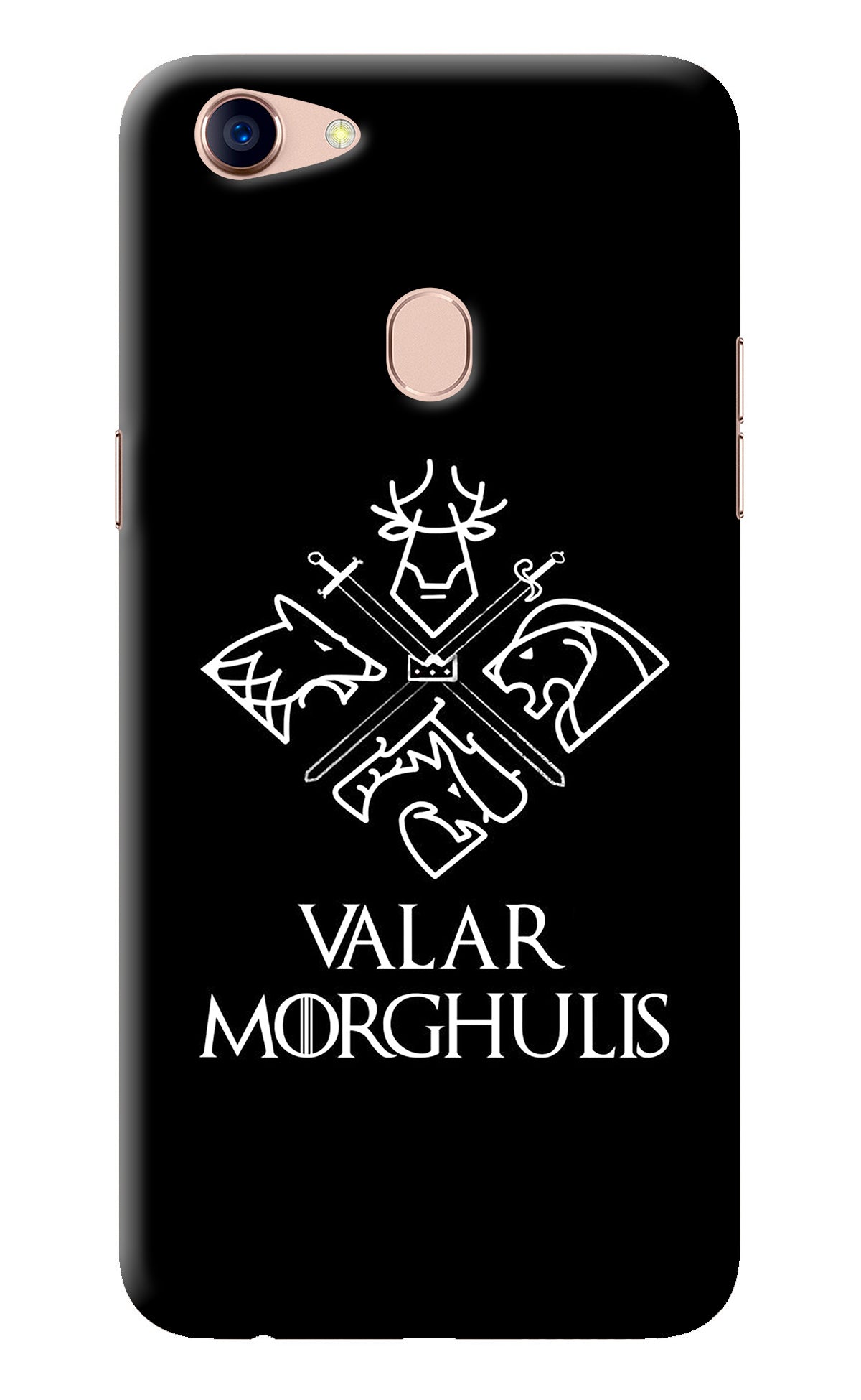 Valar Morghulis | Game Of Thrones Oppo F5 Back Cover