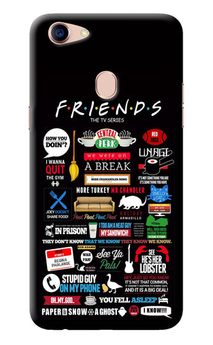 FRIENDS Oppo F5 Back Cover