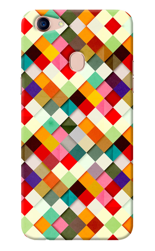 Geometric Abstract Colorful Oppo F5 Back Cover