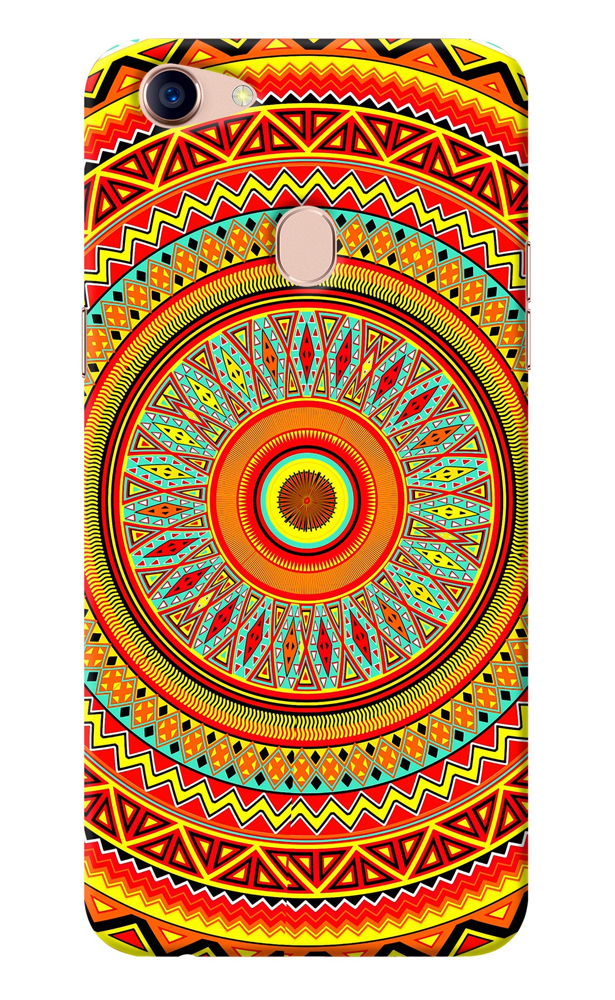 Mandala Pattern Oppo F5 Back Cover