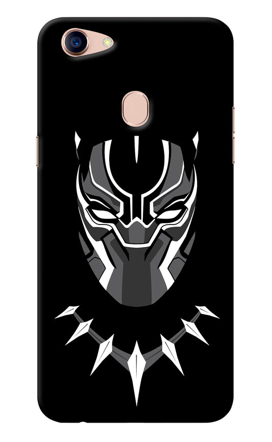 Black Panther Oppo F5 Back Cover
