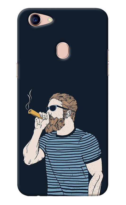 Smoking Oppo F5 Back Cover