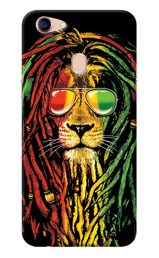 Rasta Lion Oppo F5 Back Cover